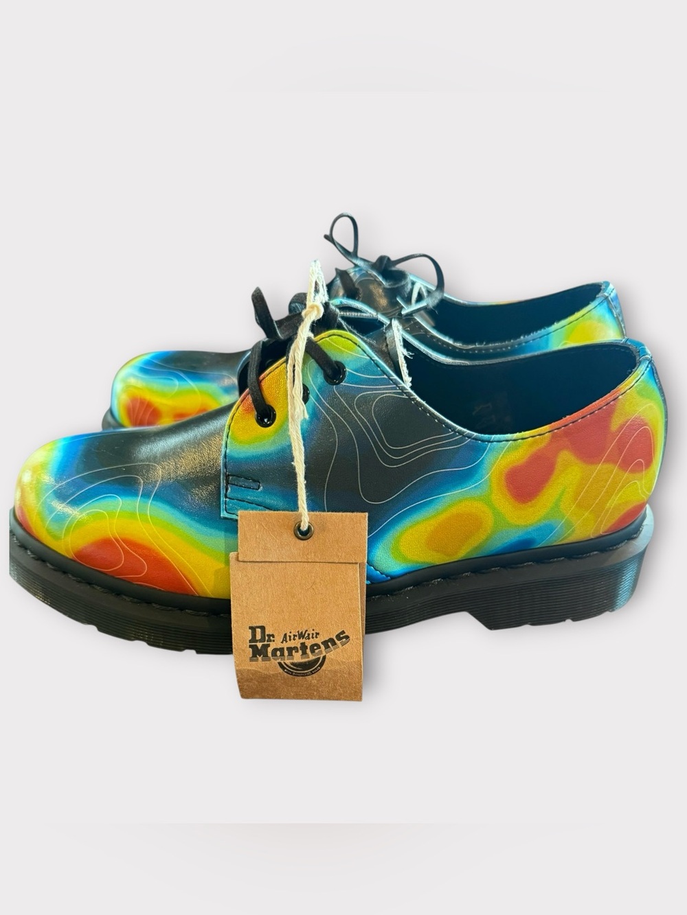 New! Dr. Martens Genix Nappa
Leather Oxford Shoes Size 7 Women’s